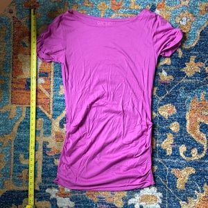 Fuchsia Rachel Roy M Rouched Mini Dress